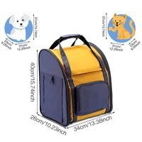 Sac à dos d'extérieur pour animaux de compagnie, adapté aux voyages en voiture, randonnée, petit chien, chat, sac de transport pour animaux de compagnie