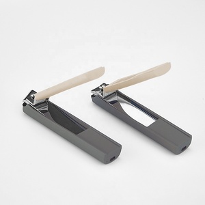 滑り止めデザインステンレス鋼ノンスプラッシュ医療グレード足病医爪切り - Product Image 5