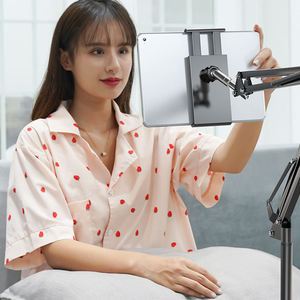 Aluminium Phone & <b>Tablet</b> <b>Holder</b> Foldable Arm Stand With Steering Wheel For Bedside & Medical Equipment Accessories - Product Image 6