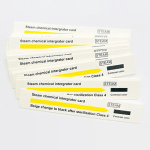Fábrica Best Sellers Médico Descartável Vapor <span class=keywords><strong>Autoclave</strong></span> Teste Indicador Tiras 15mm * 100mm Indicador Químico - Product Image 1
