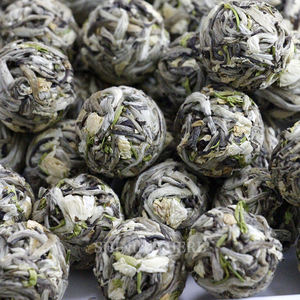 Высококачественный белый чай из древних деревьев Юньнани, «Драконьи шарики», смешанный с сушеным жасмином, белый чай «Серебряные иглы» (Цзиньгу Байхао Иньчжэнь) - Product Image 2