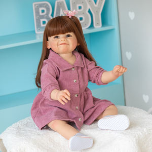<span class=keywords><strong>Poupée</strong></span> Reborn pour enfant en bas âge, taille énorme de 68 CM, déjà peinte, Reborn Doll <span class=keywords><strong>Raya</strong></span> Smile Baby 3D Skin, veines visibles, <span class=keywords><strong>poupée</strong></span> d'art à collectionner - Product Image 6