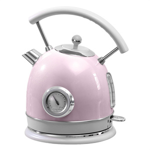 Bouilloire électrique rétro 1,8 L 2022, chauffe-eau rapide sans fil avec thermostat britannique pour hôtel - Product Image 1