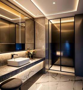 Muebles de Cocina de Lujo, Mueble de Baño con Acabado Brillante, Despensa, Isla de Cocina con Encimera de Piedra, Personalización Completa para el Hogar - Product Image 3