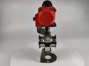 แซนไท ซีเอส304/316แอล แซนิทารี พร้อมตัวกระตุ้นลมอะลูมิเนียม - Product Image 3