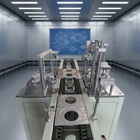 Machines d'assemblage personnalisées de la marque YFX, lignes de production certifiées ISO, commande automatique, puissance de 1 kW, fonctionnement facile, 110V/220V/380V