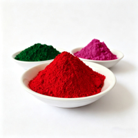 Colorant de qualité supérieure, poudre rouge, forte puissance colorante pour la peinture graffiti et la publicité murale rouge, peinture DIY