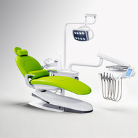Fauteuil dentaire électrique de luxe LK-AF101 avec unité complète et pièces de rechange – Prix compétitif