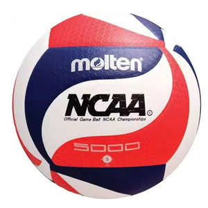 Balón de Voleibol Molten de Alta Calidad, Balón de Voleibol Personalizado de Cuero PU para Juego, Tamaño Oficial 5 - Product Image 2