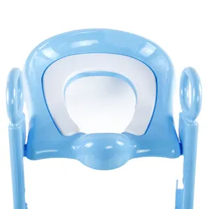 Yeni gelen Bebek Ürünleri Yüksek Kaliteli Yeni Tasarım Katlanır Çocuk Lazımlık Tuvalet Eğitmeni Koltuğu portatif merdiven