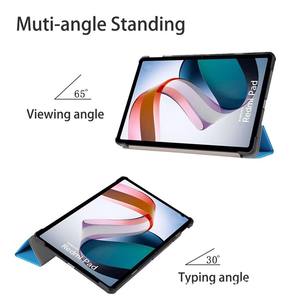 Funda Protectora Rígida de PC para Tablet, Plegable en Tres Partes, para <span class=keywords><strong>Xiaomi</strong></span> Redmi <span class=keywords><strong>Pad</strong></span> 10.61 Pulgadas <span class=keywords><strong>2022</strong></span>/<span class=keywords><strong>Xiaomi</strong></span> <span class=keywords><strong>Pad</strong></span> <span class=keywords><strong>5</strong></span> 11 Pulgadas 2021 - Product Image 5