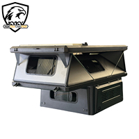 Tente de toit rigide à ouverture latérale Huntoo, nouvelle conception, pour camping en plein air, tente de toit de camion personnalisée pour 2-3 personnes