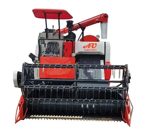 New Designed , rubber track, self-propelled Combine Harvester