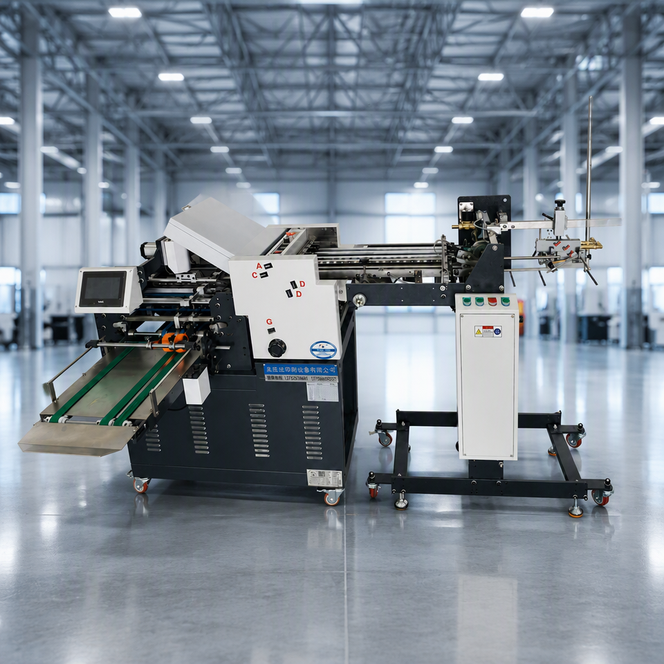 Paper Folding Machine for Printing Papermaking 360mm Automatic 200m/min ...