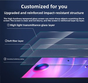 43 Inch QLED 4K Smart <b>TV</b> With HDR WiFi Android for Interface Hotel Use 43 Inch Smart <b>TV</b> - Product Image 5