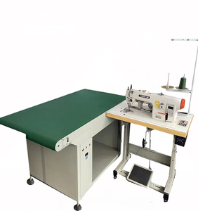 Máquina de coser plana de alimentación compuesta de aguja única (arriba y abajo) para cuero artificial, cuero y lona RN-0303D - Product Image 2