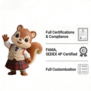 Ornamento a forma di orso spaziale personalizzato all'ingrosso, giocattolo a forma di animale, astronauta cartone animato, processo di produzione basato su <span class=keywords><strong>disegni</strong></span> e campioni - Product Image 5