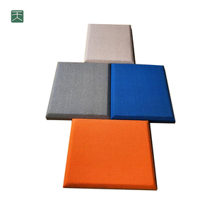 Matériaux insonorisants Tiange, panneaux muraux acoustiques doux <span class=keywords><strong>en</strong></span> tissu <span class=keywords><strong>de</strong></span> couleur personnalisée, absorbant le son - Product Image 2