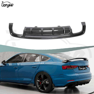 Difusor de Parachoques Trasero de Fibra de Carbono Joryee, Kit de Carrocería, Piezas de Automóvil para Audi <span class=keywords><strong>A5</strong></span> <span class=keywords><strong>S</strong></span>-<span class=keywords><strong>LINE</strong></span> 2 Puertas 4 Puertas 2017-2019, Accesorio de Tuning - Product Image 2