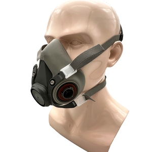 Meilleur prix industriel peinture poussière gaz protection <span class=keywords><strong>masque</strong></span> facial certifié CE prix bon marché respirateur à cartouche chimique - Product Image 5