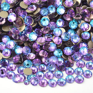 คริสตัลไรน์สโตนเกรดพรีเมียม 2088 แบบแบน ไม่ใช้ความร้อน ติดเสื้อผ้า ขนาดใหญ่ 8 เม็ด ขนาดเล็ก 8 เม็ด แบบเจียระไนหลายเหลี่ยม - Product Image 3