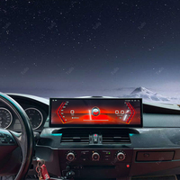 Radio Mobil 14.9 Inch untuk BMW Seri 5 E60 E61 2003-2010 Android Auto Multimedia Player Head Unit Layar Carradio Upgrade