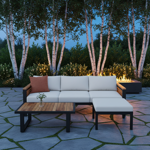 Ensemble <span class=keywords><strong>de</strong></span> <span class=keywords><strong>salon</strong></span> <span class=keywords><strong>de</strong></span> <span class=keywords><strong>jardin</strong></span> industriel nordique avec canapé en <span class=keywords><strong>bois</strong></span> <span class=keywords><strong>noir</strong></span> <span class=keywords><strong>et</strong></span> lattes en <span class=keywords><strong>bois</strong></span> composite, résistant aux intempéries, pour villa - Product Image 5