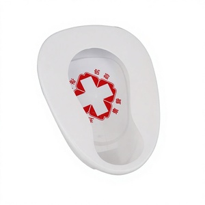 Urinoir de chevet en plastique bleu KS pour personnes âgées et femmes enceintes avec bords arrondis, facile à nettoyer - Product Image 3