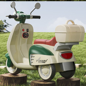 รถมอเตอร์ไซค์ไฟฟ้าสำหรับเด็ก รถสามล้อ ชาร์จไฟได้ พร้อมรีโมทคอนโทรล ของเล่นสำหรับเด็กอายุ 3-8 ปี - Product Image 5