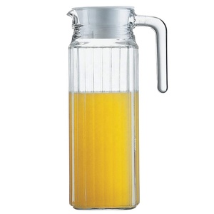1.0L Trong Suốt Tủ Lạnh Nước Trái Cây Nước Ép Rượu Thủy Tinh Jug Pitcher Với Nắp - Product Image 1