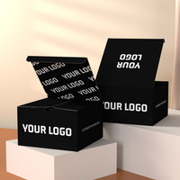 Caja Cuadrada Corrugada de Lujo Moderna, Portátil, Ecológica, Reciclable, Impresa por Ambos Lados, Personalizada, para Sombreros, Ropa y Regalos