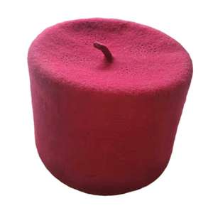 Chapeau de prière musulmane en laine pour hommes, feutre <span class=keywords><strong>marocain</strong></span>, musulman - Product Image 1