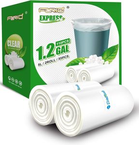 Bolsas de Basura Coloridas de 4 Galones de HDPE LDPE, Precio de Fábrica EXW, para Supermercados, Cocina y Empaquetado - Product Image 2