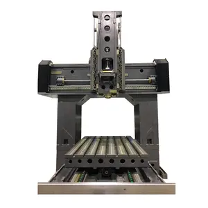TB-LP2018 Logam Tipe Gantry Pusat Mesin Vertikal, Mesin Penggilingan Mini Cnc, Rangka Pengecoran CNC Vertikal untuk Sistem Fanuc