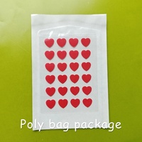 Patch hydrocolloïde de haute qualité pour boutons d'acné en rouge original enlèvement de Zit 24 heures approvisionnement en gros soins de la peau personnalisés
