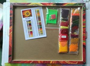 XINSHIXIXAN-paintboy 手描きの肖像画 DIY ダイヤモンドペインティング 木製フレーム 2.5mm レジンダイヤモンド 40x50cm モダンウォールアート用 - Product Image 2