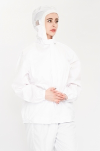 Combinaison de <span class=keywords><strong>travail</strong></span> antistatique respirante en polyester, grande taille, pour l'industrie alimentaire, <span class=keywords><strong>tenue</strong></span> professionnelle - Product Image 5