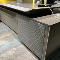 SPARKLE Light luxe bureau de patron moderne nouveau bureau lumière luxe mode directeur bureau patron table
