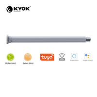 Persianas Enrollables Motorizadas con Control por Radio Wifi KYOK para Habitaciones Modernas