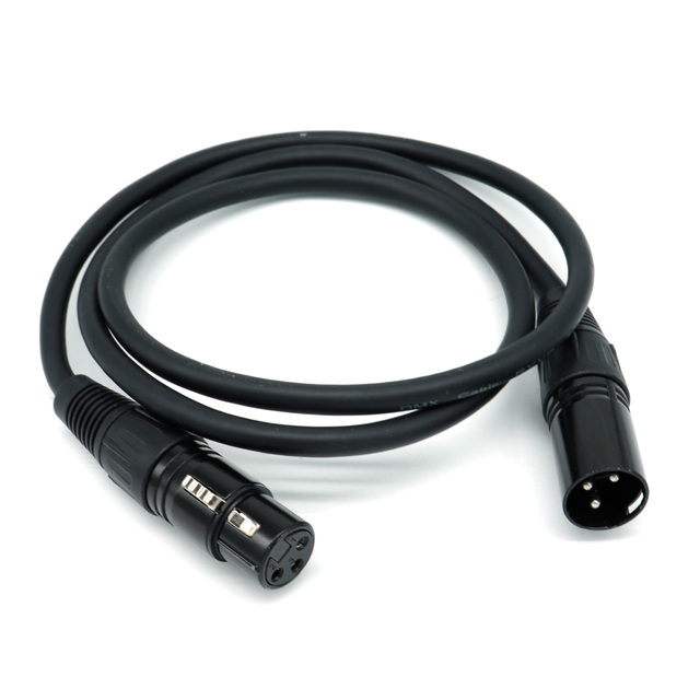 Cables De Microfono XLR to XLR 3 Pin Microphone Mic Male to Female Speaker Cable