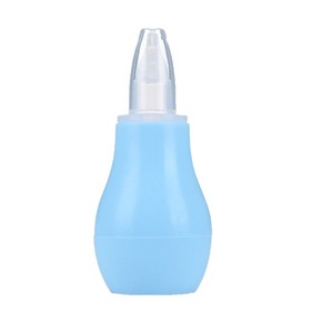 Aspirateur nasal manuel Medco pour bébé, type pompe, couleur bleue, pour le nettoyage du nez des nourrissons - Product Image 2