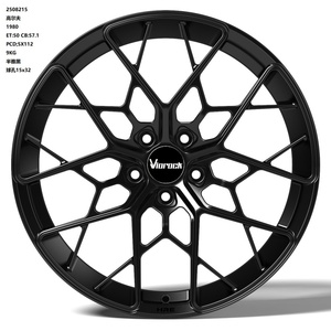 Nouvelles jantes forgées Viorock, design maillé, PCD 5x112/114.3/120, 18 19 20 21 22 pouces, jantes monobloc <span class=keywords><strong>pour</strong></span> voitures, compatibles avec Audi <span class=keywords><strong>Volkswagen</strong></span> SEAT - Product Image 3