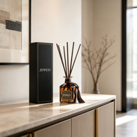 Conteneurs de diffuseur vides de luxe en gros, bouteilles de diffuseur en verre pour hôtels et emballages cadeaux