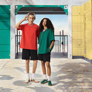 <span class=keywords><strong>Camiseta</strong></span> Básica de Verano 100% Algodón Tejido para Hombre, Unisex, Cuello Redondo, Casual, Holgada, Transpirable, <span class=keywords><strong>Manga</strong></span> <span class=keywords><strong>Corta</strong></span>, Multicolor Digital, Venta al Por Mayor - Product Image 3