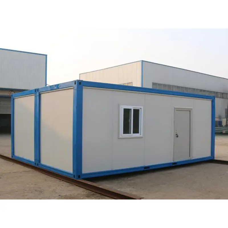 Stalen Structuur Gebouw Container Huis Voor Vluchteling Campbamboo Hut Container Ziekenhuis