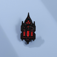 Nouvelle église magique dur émail broche gothique mystérieuse maison lanterne métal Badge broche sac à dos vêtements bijoux épinglette cadeau