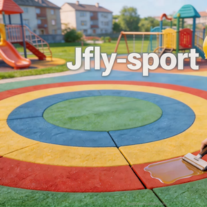 Particules de caoutchouc EPDM de haute qualité, résistantes aux intempéries et anti-UV, pour le remplissage des surfaces sportives extérieures, des pistes de course et des terrains de jeux. - Product Image 1