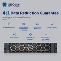 Dell EMC PowerStore 1200T, stockage unifié, 25 emplacements pour disques NVMe de 2,5 pouces, 384 Go de mémoire pour la virtualisation de centre de données, base de données