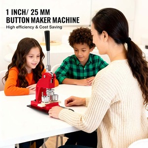 Bán buôn máy làm huy hiệu, Hướng dẫn sử dụng máy cắt giấy kim loại, trống huy hiệu nút - Product Image 5