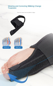 <span class=keywords><strong>Correcteur</strong></span> valgus de pouce en gel pour pieds masculins et féminins et séparateur d'orteils, couverture de soins des pieds, avec ceinture de correction de la douleur qui se chevauche - Product Image 5